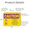 Signmission Radiation & Laser Sign, 18 in H x 24 in W, Aluminum, Rectangle OS-2PACK-CR-A-1824-L-10157 - alternate 4